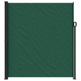 Retractable Side Awning Dark Green 220x500 cm 4004485