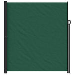 Retractable Side Awning Dark Green 220x600 cm 4004575