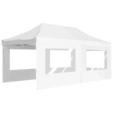 Professional Folding Party Tent with Walls Aluminium 6x3 m White 45510