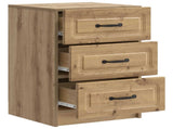 Bedside Cabinet Artisan Oak 43 x 41 x 63.5 cm Engineered Wood 895714