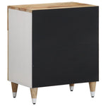 ZNTS Bedside Cabinet 50x33x60 cm Solid Wood Mango 4018675