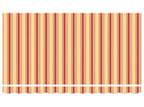 Retractable Awning Yellow, Orange and White 3 x 2 m 3419045