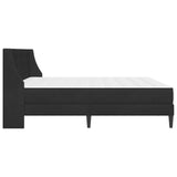 Bed Frame with Mattress Black 180 x 200 cm Velvet 3415243