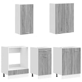 Kitchen Unit LYON 5 pcs Grey Sonoma Engineered Wood 3438224
