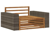 Outdoor Middle Sofa Natural 3438953