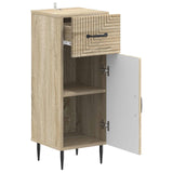 Bathroom Storage Cainet HAARLEM Sonoma Oak 30 x 31 x 80 cm 896827