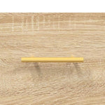 Highboard Sonoma Oak 69.5x34x180 cm Engineered Wood 3199868