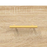 Highboard Sonoma Oak 69.5x34x180 cm Engineered Wood 3199868