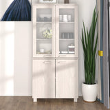 Highboard HAMAR Solid Wood Pine White 3100927