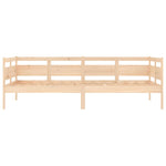 ZNTS Day Bed without Mattress Solid Wood Pine 90x200 cm 820297