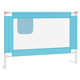 Toddler Safety Bed Rail Blue 90x25 cm Fabric 10207