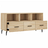 TV Cabinet Sonoma Oak 102x36x50 cm Engineered Wood 829055