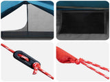 Backpacking Tent Blue 222 x 85 x 125 cm 42017416