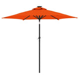 Garden Parasol with Steel Pole Terracotta 225x225x212 cm 4005063