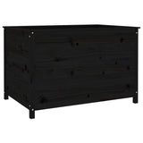 Garden Raised Bed Black 119.5x82.5x78 cm Solid Wood Pine 825314