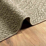 Rug ZIZUR Beige 80x200 cm Jute Look Indoor and Outdoor 4010403