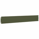 Lawn Edging 30 pcs 15 x 103 cm Steel Olive Green 8014181