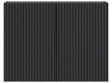 Wall-Mounted Cabinet Black 59 x 31 x 60 cm Engineered Wood 898406