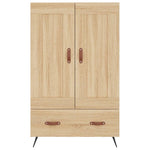 ZNTS Highboard Sonoma Oak 69.5x31x115 cm Engineered Wood 830295