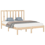 Bed Frame without Mattress 160x200 cm Solid Wood 3106778