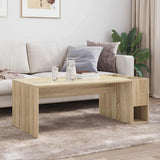 Coffee Table Sonoma Oak 101.5 x 50 x 37 cm Engineered Wood 891194