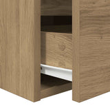 ZNTS Wall-mounted Bedside Cabinets 2 pcs Artisan Oak 38x34x40 cm 861264