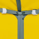2-Tier Gazebo Top Cover 310 g/m 3x3 m Yellow 312073