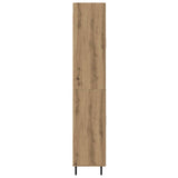 Highboard with Drawer 2 pcs Artisan Oak Engineered Wood 3415939