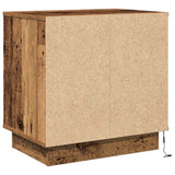 Bedside Cabinet Old Wood 50 x 34.5 x 50 cm Engineered wood 869590