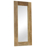 ZNTS Mirror Solid Mango Wood 50x110 cm 246303