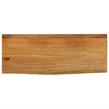 Table Top Live Edge 70x40x3.8 cm Solid Wood Mango 370585