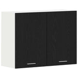 Hanging Cabinet Lyon Black Oak 80 x 31 x 60 cm Engineered Wood 863144