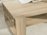 Coffee Table Sonoma Oak 92 x 49.5 x 45 cm Engineered Wood 8000110