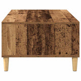 Coffee Table Old Wood 102 x 55 x 35 cm Engineered Wood 875119