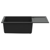 Sink Black 780 x 500 mm 80% Quartz and 20% Resin 42028400