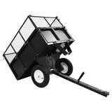 145813 Tipping Trailer for Lawn Mower 300 kg Load
