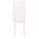 Highboard White 60x40x120 cm Solid Wood Pine 821745
