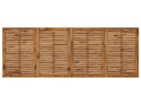 Garden Bar Table Natural 180 x 88.5 x 105 cm Solid Acacia Wood 901262