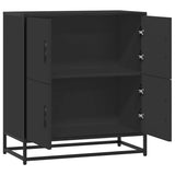 Sideboard Black 68x35x76 cm Engineered Wood 848989