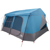 Family Tent with Rainfly Water-resistant 9-Person Blue 42042247