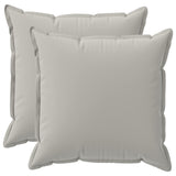 Throw Pillow 2 pcs HOUTEN Grey 70 x 70 cm Polyester 936491