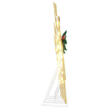 LED Reindeers 6 pcs Gold Fabric 3385896