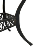 Garden Dining Set Bronze Cast Aluminium 5 Piece Set Durable 3216334