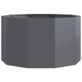 Planter Anthracite 90 x 90 x 50 cm Steel 883754