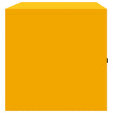 Storage Cabinet Mustard Yellow 90 x 40 x 40 cm Steel 891631
