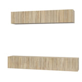 5 Piece TV Cabinet Set Sonoma Oak Engineered Wood 3114424