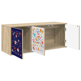 Wall-mounted TV Cabinet MAINZ 102 x 33 x 40 cm Sonoma Oak 8007179
