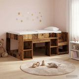 Kids'Bed Frame with Storage Old Wood 80 x 160 cm 3422625
