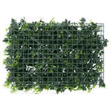 Artificial Leaf Fence 6 pcs Green 40x60 cm 366644