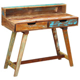 ZNTS Desk Solid Reclaimed Wood 243270